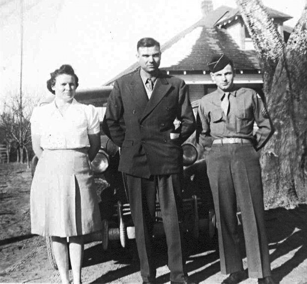 Ira with his sister Marie and brother Raymond