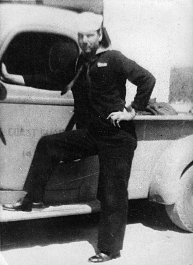 Ira Attebery while in the Coast Guard