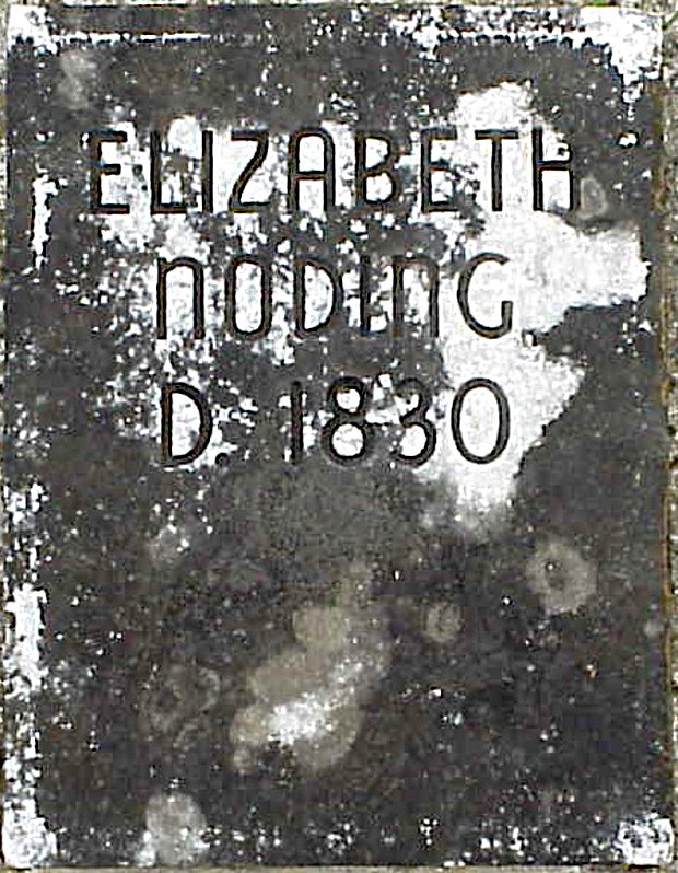 Elizabeth Nading gravestone