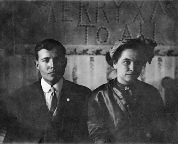 Arthur and Mary Attebery 1913