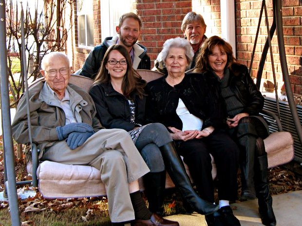 Ruthie and her family together