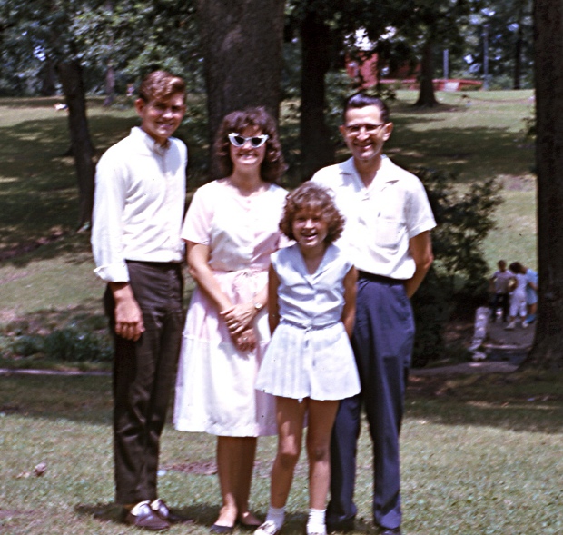 Ruthie at family reunion 1960